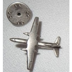 An-26 znaczek na pins stare srebro (id: 189)